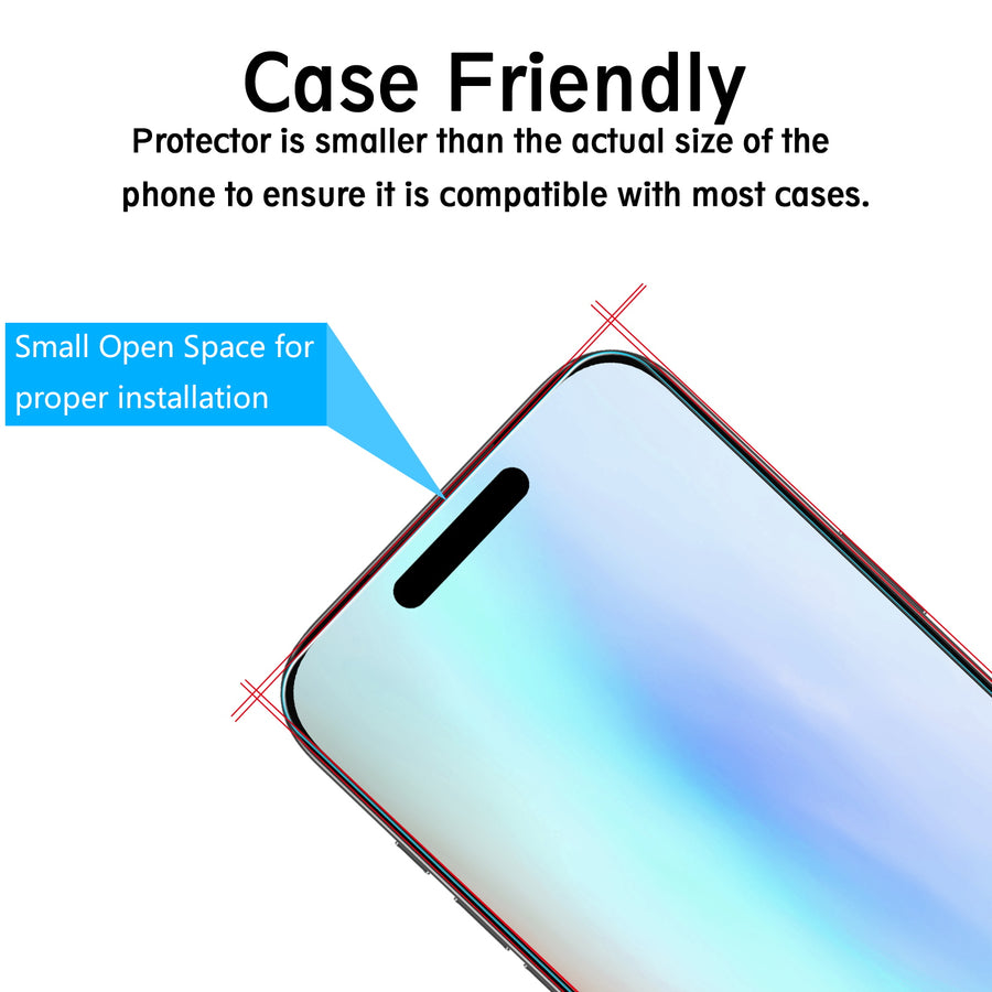 baseline Tempered Glass Screen Protector (2.5D) (10-pack)for Apple iPhone 17 Pro Max / 16 Pro Max - Clear - BIP17PMSC90TEN-5.jpg