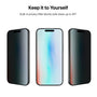 baseline Privacy Full Coverage Tempered Glass Screen Protector for Apple iPhone 17 Pro Max - Black - BIP17PMSCF112-4.jpg
