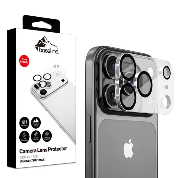 baseline Tempered Glass Lens Protector (2.5D) for Apple iPhone 17 Pro Max - Clear - BIP17PMSCLE140-1.jpg