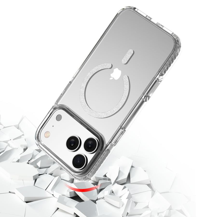 baseline Shimmer Series MagSafe Case for Apple iPhone 18 Pro / 17 Pro - Silver - BIP18PCSRVLT702-5.JPG