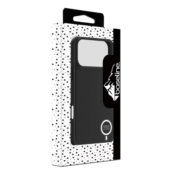 baseline Essence Series Silicone MagSafe Case for Apple iPhone 18 Pro Max / 17 Pro Max - Jet Black - BIP18PMCSLSM601-1.JPG