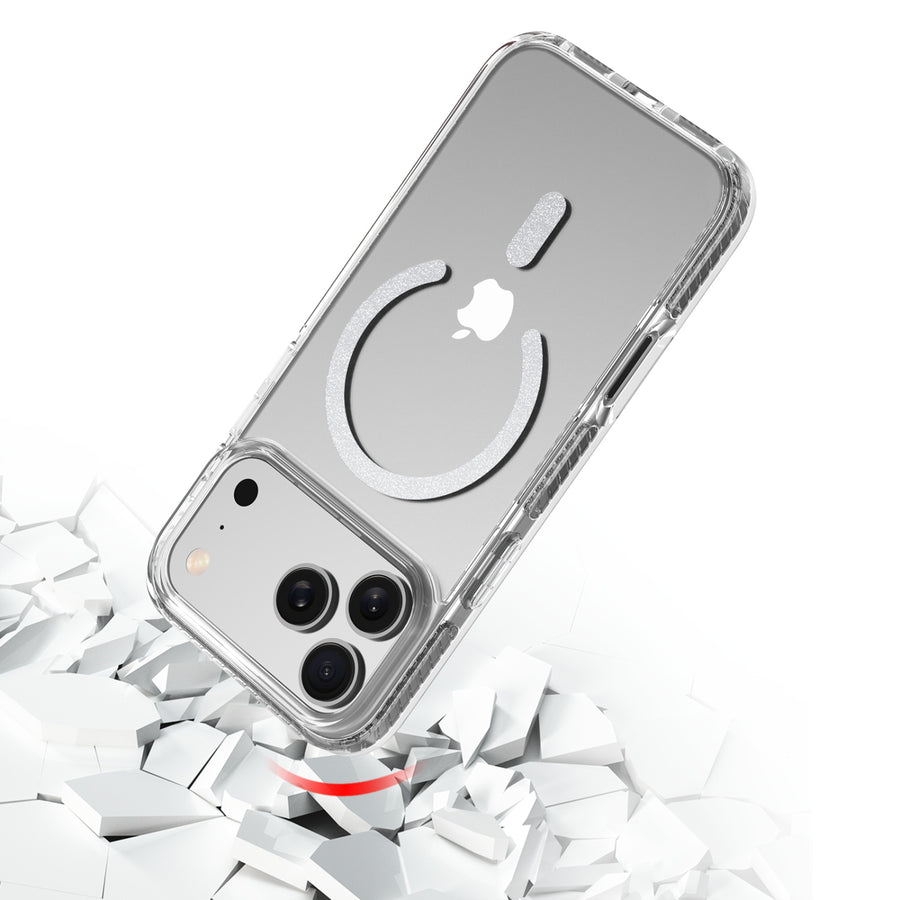 baseline Shimmer Series MagSafe Case for Apple iPhone 18 Pro Max / 17 Pro Max - Silver - BIP18PMCSRVLT702-5.JPG