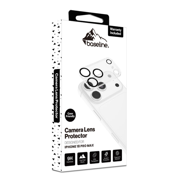 baseline Tempered Glass Lens Protector (2.5D) for Apple iPhone 18 Pro Max - Clear - BIP18PMSCLE140-1.JPG
