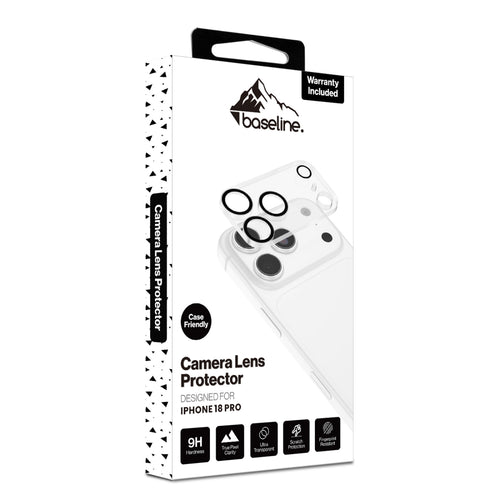 baseline Tempered Glass Lens Protector (2.5D) for Apple iPhone 18 Pro - Clear - BIP18PSCLE140-1.JPG