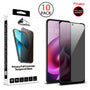 baseline Privacy Full Coverage Tempered Glass Screen Protector (10-pack) for Motorola Moto G 5G (2026) / Moto G Play (2026) / Moto G 5G (2025) - Black