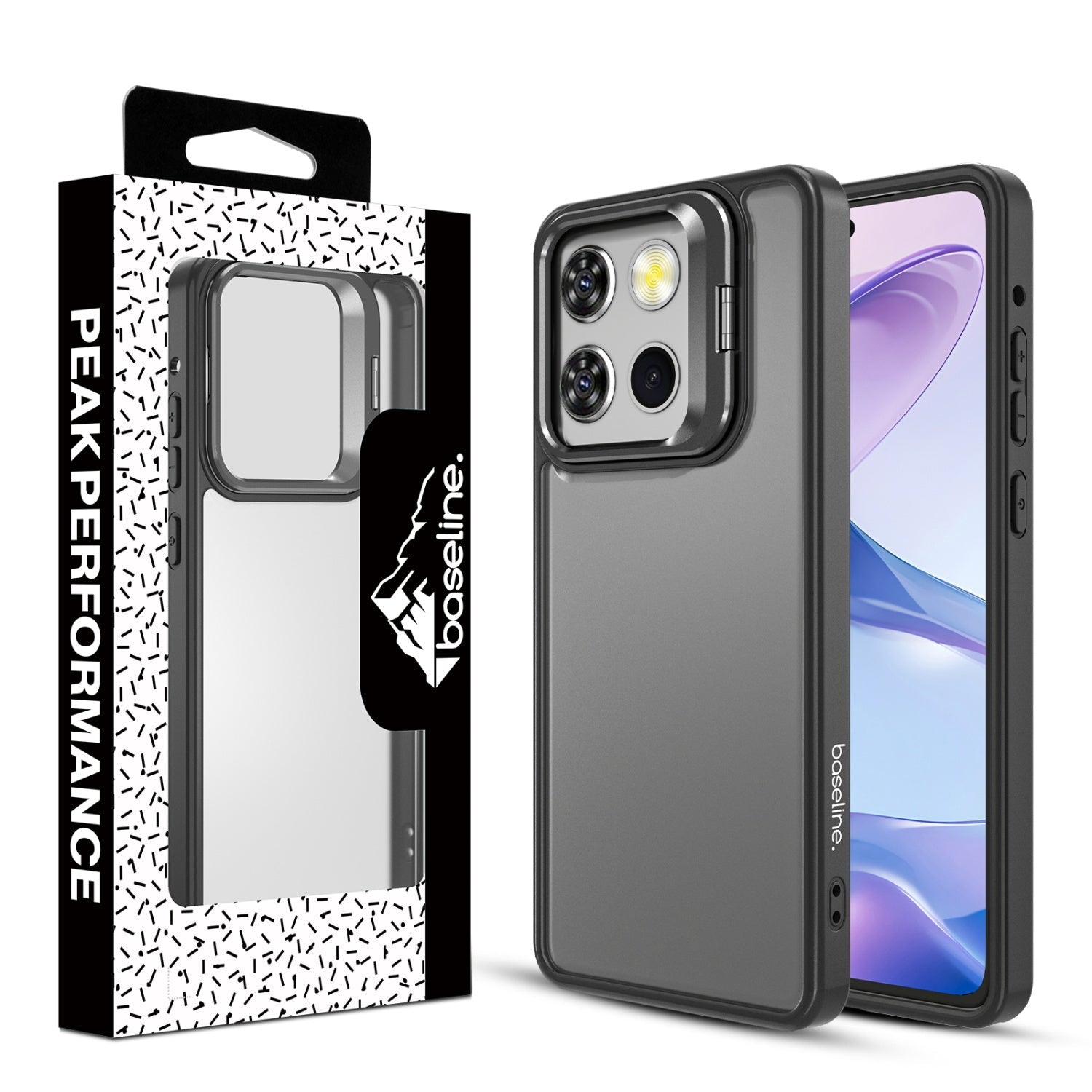baseline InFrame Case with Kickstand for Motorola Moto G Stylus 5G (2025) - Black