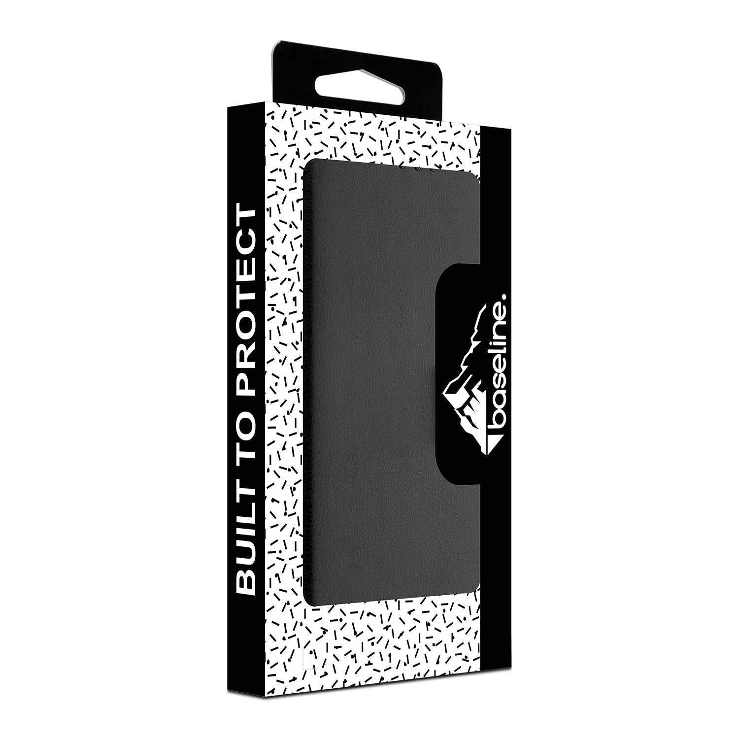 baseline Wallet Folio Case for Motorola Moto G Stylus 5G (2025) - Black / Black