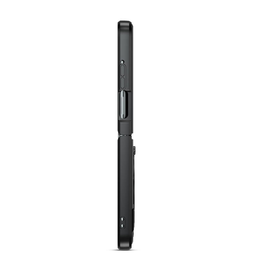 baseline Anti-Drop Hybrid Protector Case (with Ring Stand) for Motorola razr (2024) / razr (2025) / razr (2026) - Black / Black - BMRAZR5CSFSSS671-4.jpg