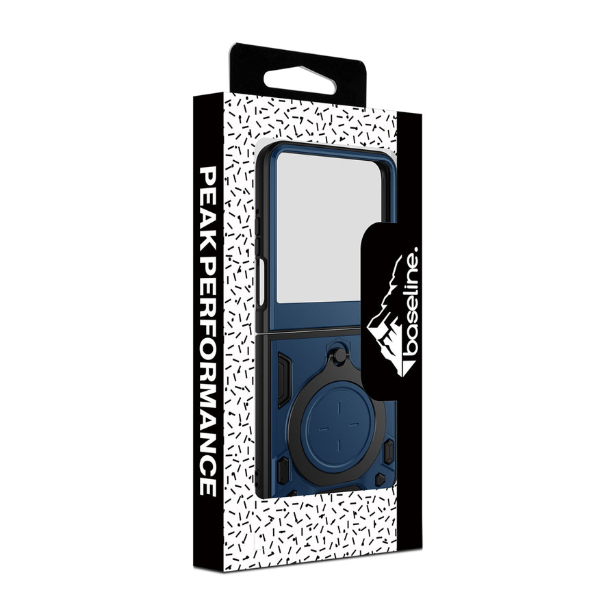 baseline Anti-Drop Hybrid Protector Case (with Ring Stand) for Motorola razr (2024) / razr (2025) / razr (2026) - Blue / Black - BMRAZR5CSFSSS672-10.jpg