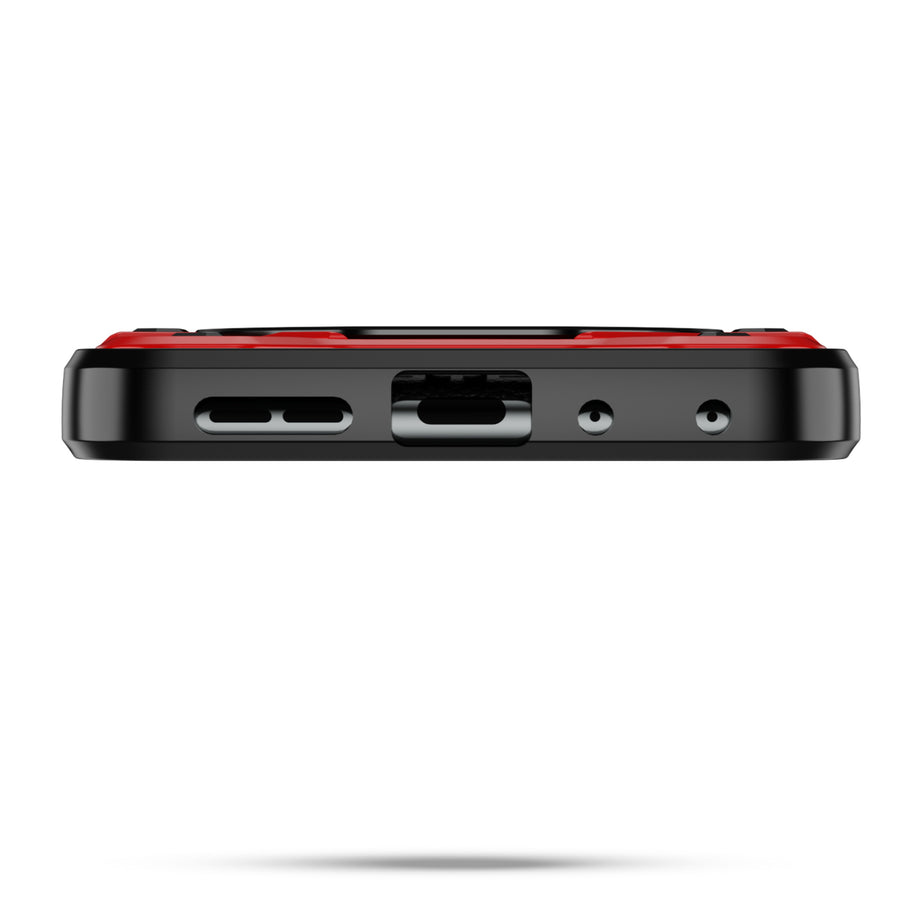 baseline Anti-Drop Hybrid Protector Case (with Ring Stand) for Motorola razr razr (2024) / razr (2025) / razr (2026) - Red / Black - BMRAZR5CSFSSS673-6.jpg