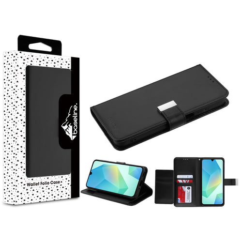 baseline Wallet Folio Case for Samsung Galaxy A17 5G / Galaxy A16 5G - Black / Black - BSA175GPCMJG031-1.jpg