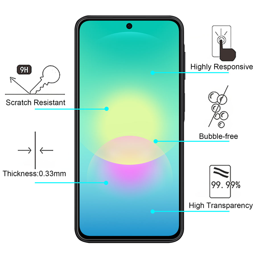 baseline Tempered Glass Screen Protector (2.5D) for Samsung Galaxy A27 5G - Clear - BSA275GSC90-6.JPG
