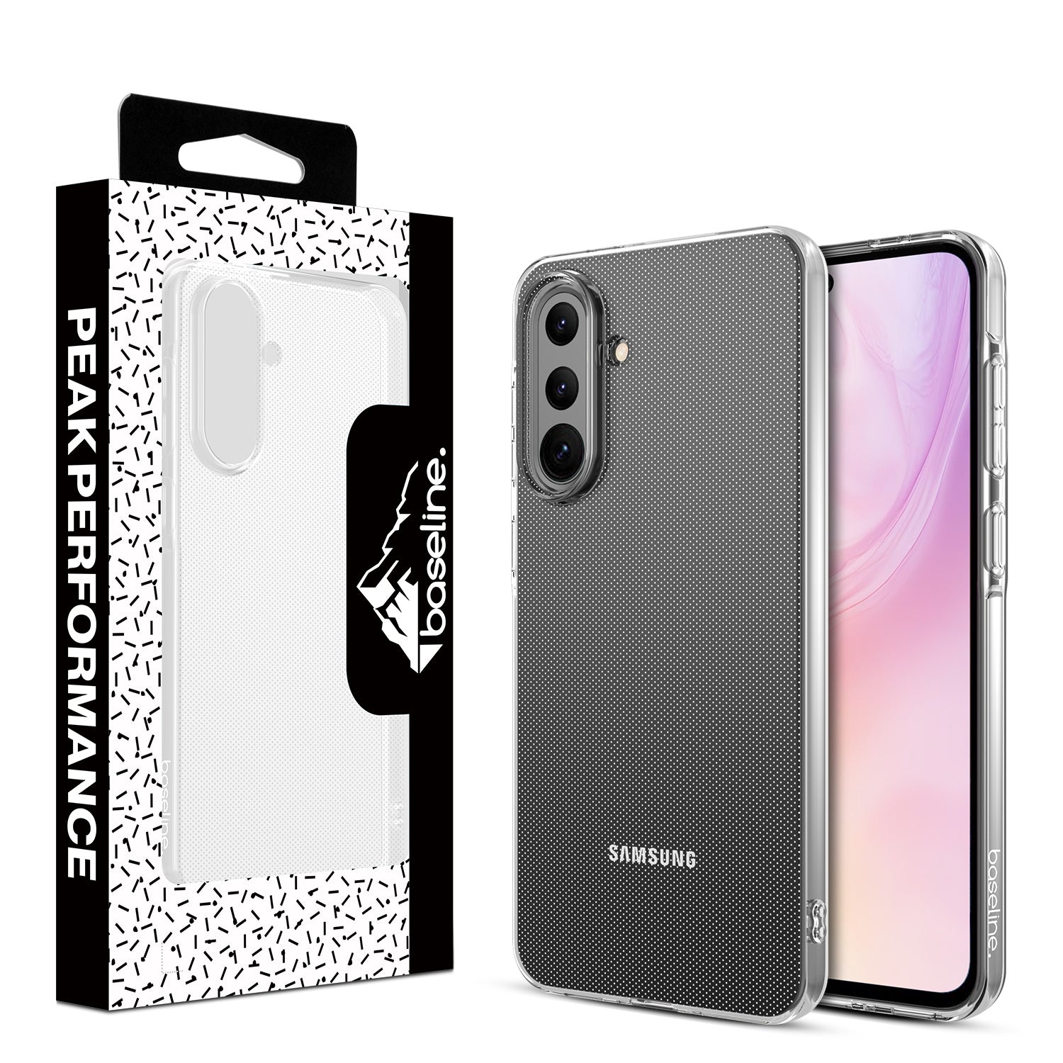 baseline Candy Series Case for Samsung Galaxy A36 5G - Glossy Clear