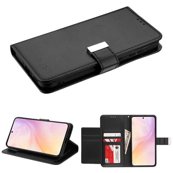 baseline Wallet Folio Case for Samsung Galaxy A36 5G - Black / Black - BSA365GPCMJG031-2.jpg