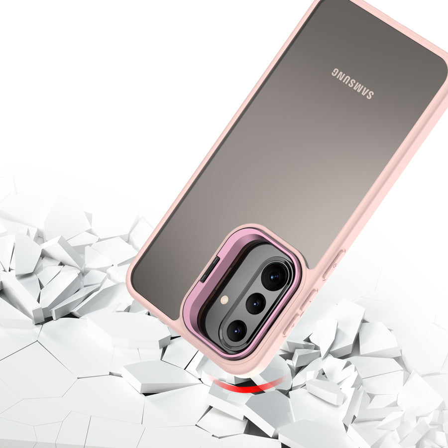 baseline InFrame Case with Kickstand for Samsung Galaxy A37 5G / Galaxy A36 5G - Pink - BSA375GCSFGS212-4.jpg