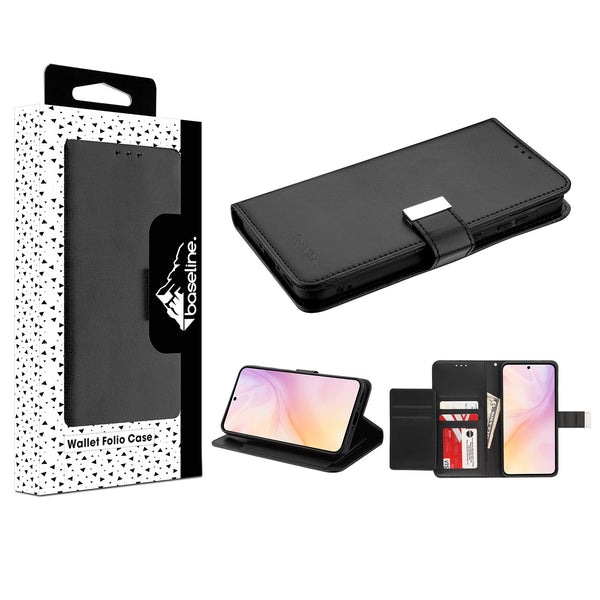 baseline Wallet Folio Case for Samsung Galaxy A37 5G / Galaxy A36 5G - Black / Black - BSA375GPCMJG031-1.jpg