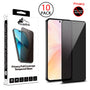 baseline Privacy Full Coverage Tempered Glass Screen Protector (10-pack) for Samsung Galaxy A37 5G / Galaxy A36 5G - Black