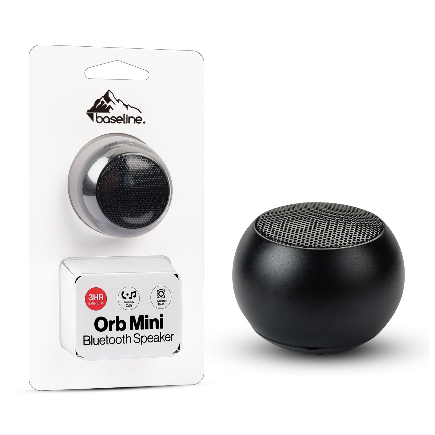 baseline Orb Mini Wireless Speaker - Black
