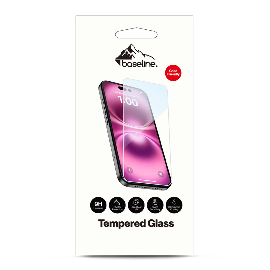 baseline Tempered Glass Screen Protector (2.5D) for Samsung Galaxy S25 Fan Edition - Clear - BSS25FESC90-8.jpg