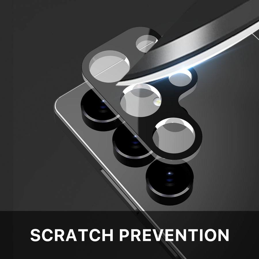 baseline Tempered Glass Lens Protector for Samsung Galaxy S25 Ultra - Black - BSS25USCLE80-6.jpg