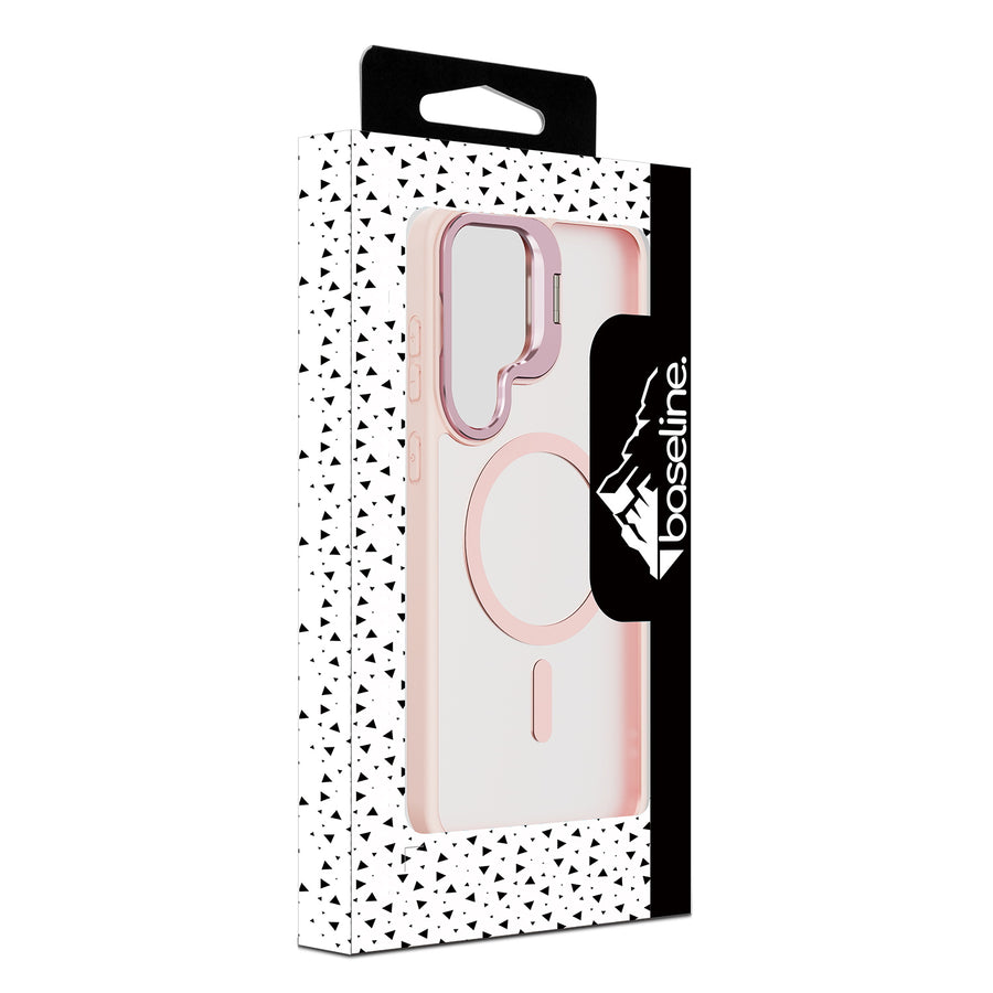 baseline InFrame MagSafe Case with Kickstand for Samsung Galaxy S26 Fan Edition - Pink - BSS26FECSFGMS212-1.JPG