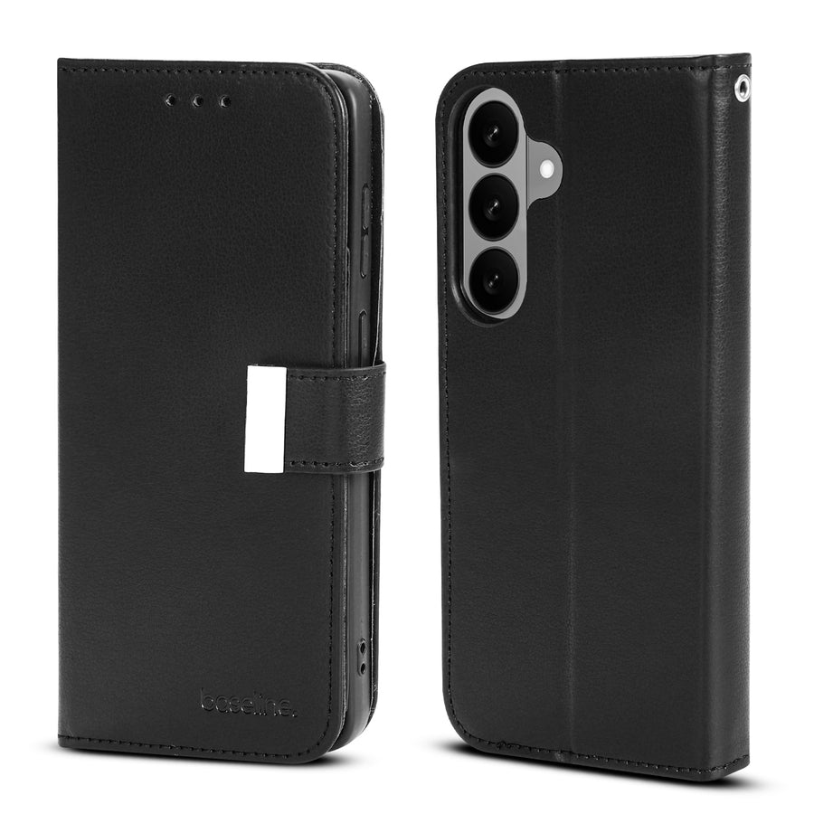 baseline Wallet Folio Case for Samsung Galaxy S26 Plus - Black / Black - BSS26PPCMJG031-6.jpg