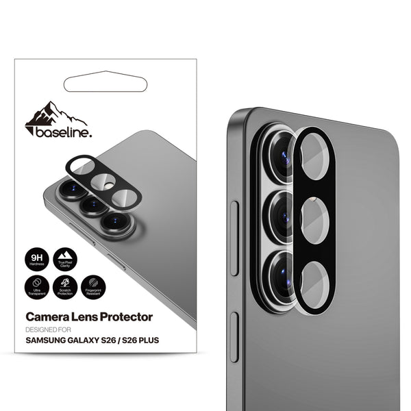 baseline Tempered Glass Lens Protector for Samsung Galaxy S26 / Galaxy S26 Plus - Black - BSS26SCLE80-1.jpg