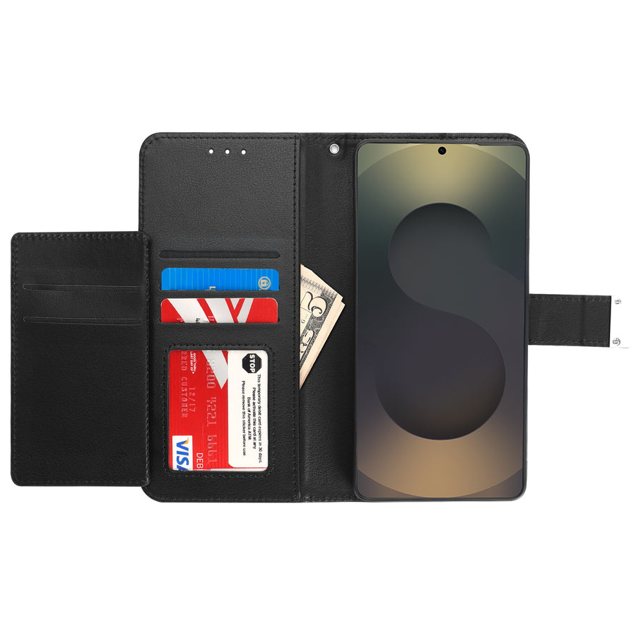 baseline Wallet Folio Case for Samsung Galaxy S26 Ultra - Black / Black - BSS26UPCMJG031-3.jpg