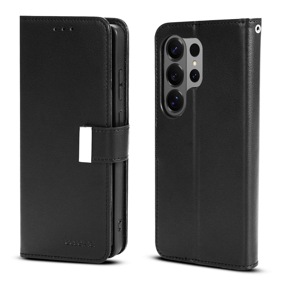 baseline Wallet Folio Case for Samsung Galaxy S26 Ultra - Black / Black - BSS26UPCMJG031-6.jpg