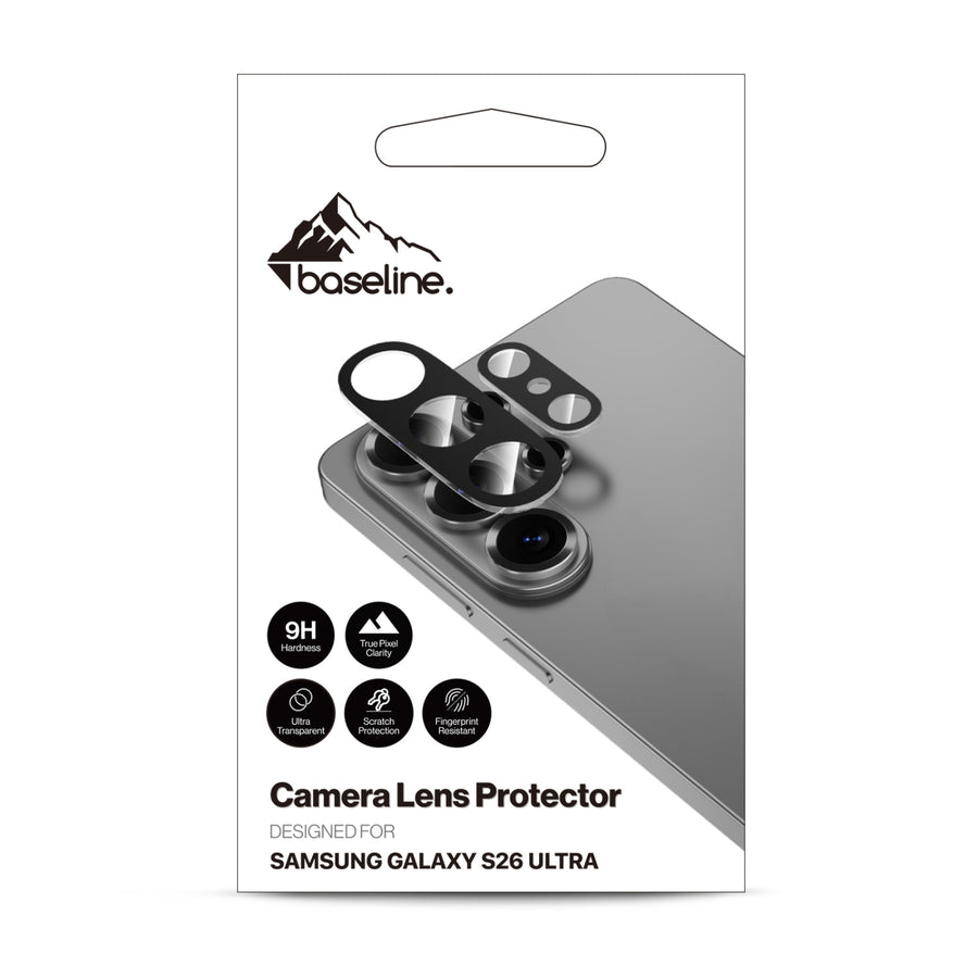 baseline Tempered Glass Lens Protector for Samsung Galaxy S26 Ultra - Black - BSS26USCLE80-4.jpg