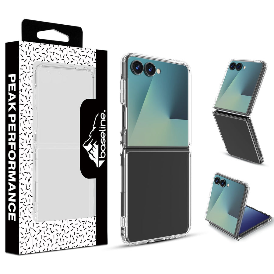 baseline Gummy Series Case for Samsung Galaxy Z Flip7 - Clear