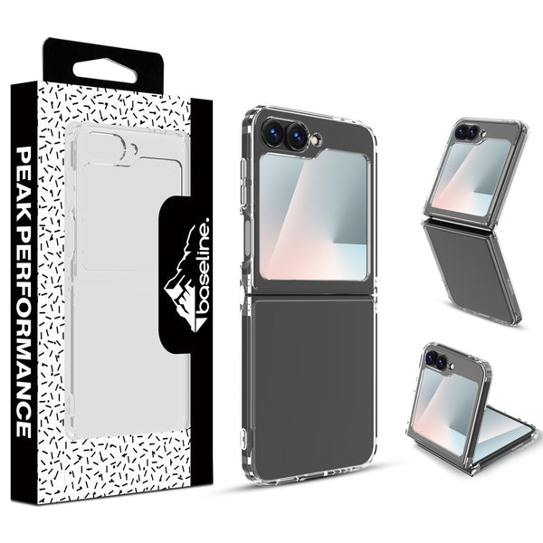 baseline Gummy Series Case for Samsung Galaxy Z Flip7 FE / Galaxy Z Flip6 - Clear - BSZFP7FECSCAM0141A-1.jpg