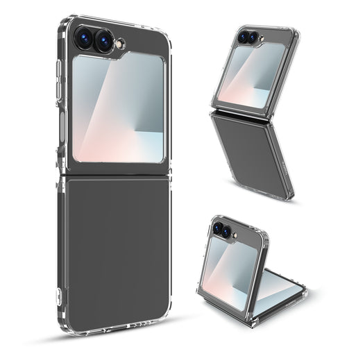 baseline Gummy Series Case for Samsung Galaxy Z Flip7 FE / Galaxy Z Flip6 - Clear - BSZFP7FECSCAM0141A-2.jpg
