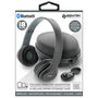 Sentry Bluetooth Heaphones with Zipper Carrying Case - BLACK
