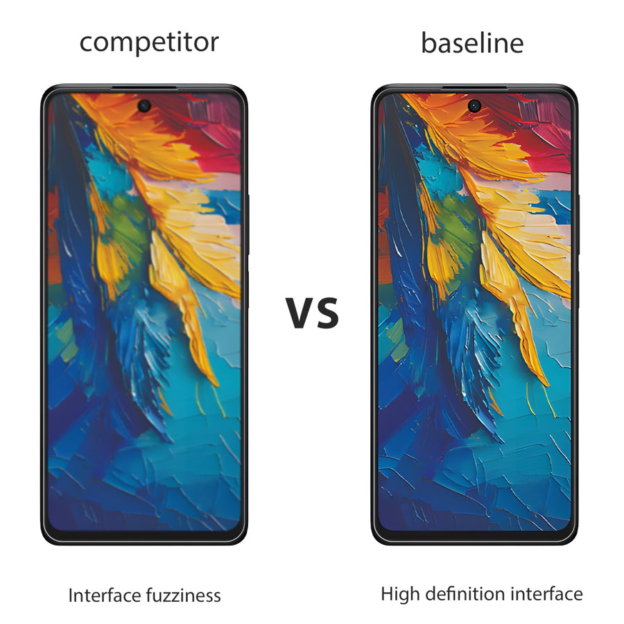 baseline Tempered Glass Screen Protector (2.5D) for TCL 50 XL NXTPAPER 5G / K12 - Clear - BT50XLN5GSC90-5.jpg