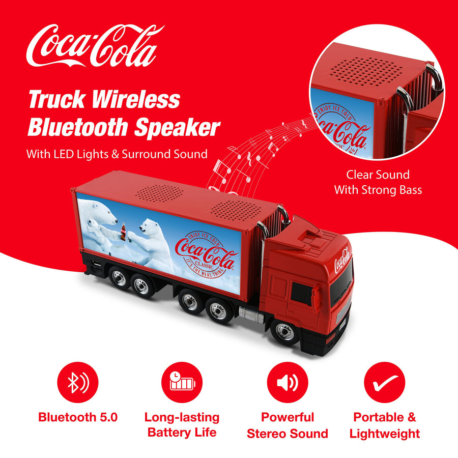 Coca-Cola Mack Truck Speaker - Polar Bear - Multi - CC-MAK-POL-2.jpg