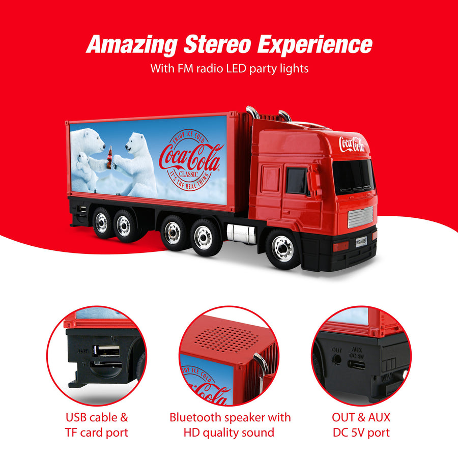 Coca-Cola Mack Truck Speaker - Polar Bear - Multi - CC-MAK-POL-6.jpg
