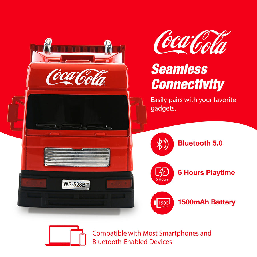Coca-Cola Mack Truck Speaker - Red - CC-MAK-TRK-4.jpg