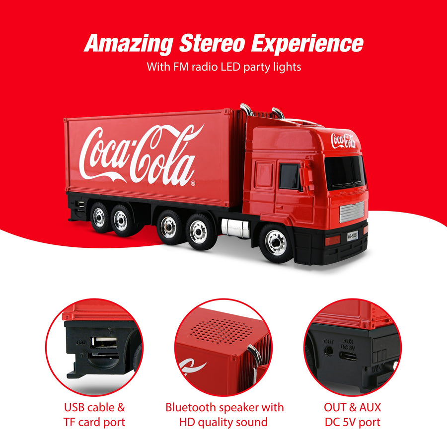 Coca-Cola Mack Truck Speaker - Red - CC-MAK-TRK-6.jpg