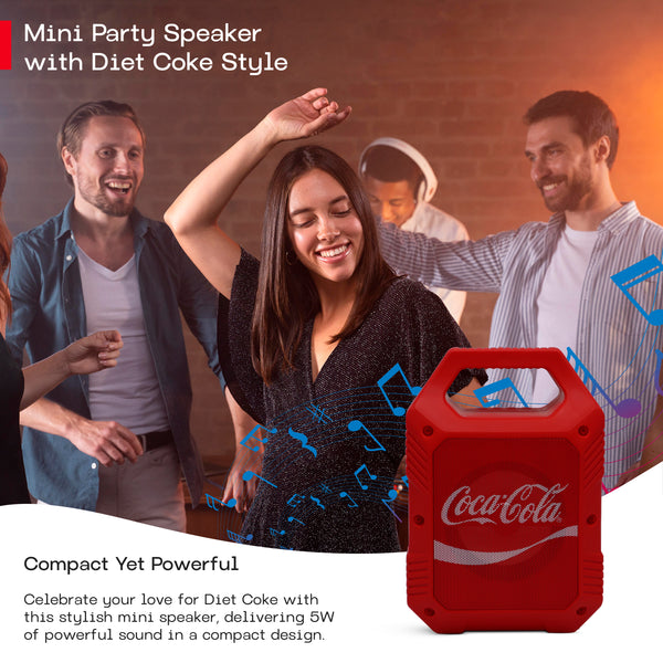 Coca-Cola Mini Party Speaker - Red - CC-MTLG-CC1-2.jpg