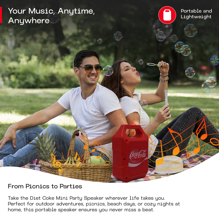 Coca-Cola Mini Party Speaker - Red - CC-MTLG-CC1-4.jpg