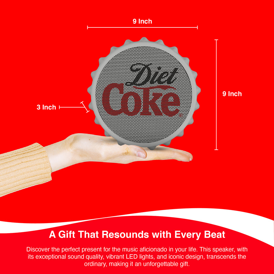 Coca-Cola Diet Coke Bottle Cap Speaker - Grey - DC-BBC-CDC-3.jpg