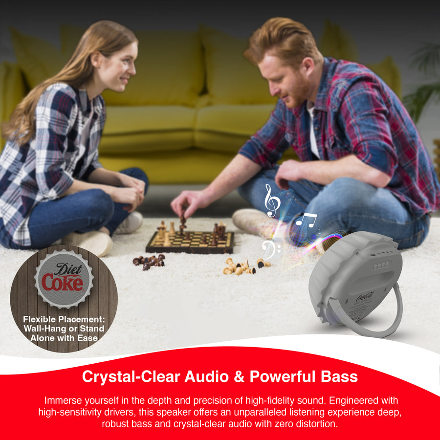 Coca-Cola Diet Coke Bottle Cap Speaker - Grey - DC-BBC-CDC-5.jpg