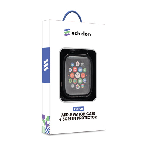 echelon Fusion Protector Case (with Tempered Glass Screen Protector) for Apple Watch Series 7 45mm - Electroplated Black - EAPWH45CSFSSC001-2.jpg