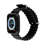 echelon ComfyFit Silicone Strap for Apple Watch Series 9 45mm/Watch Series 10 46mm / Watch SE 3 44mm - Black - EAWHS945BAN281-4.jpg