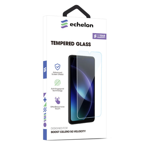 echelon Tempered Glass Screen Protector (2.5D) for Boost Celero 5G Velocity - Clear - EBTC5GVESCN81-1.JPG