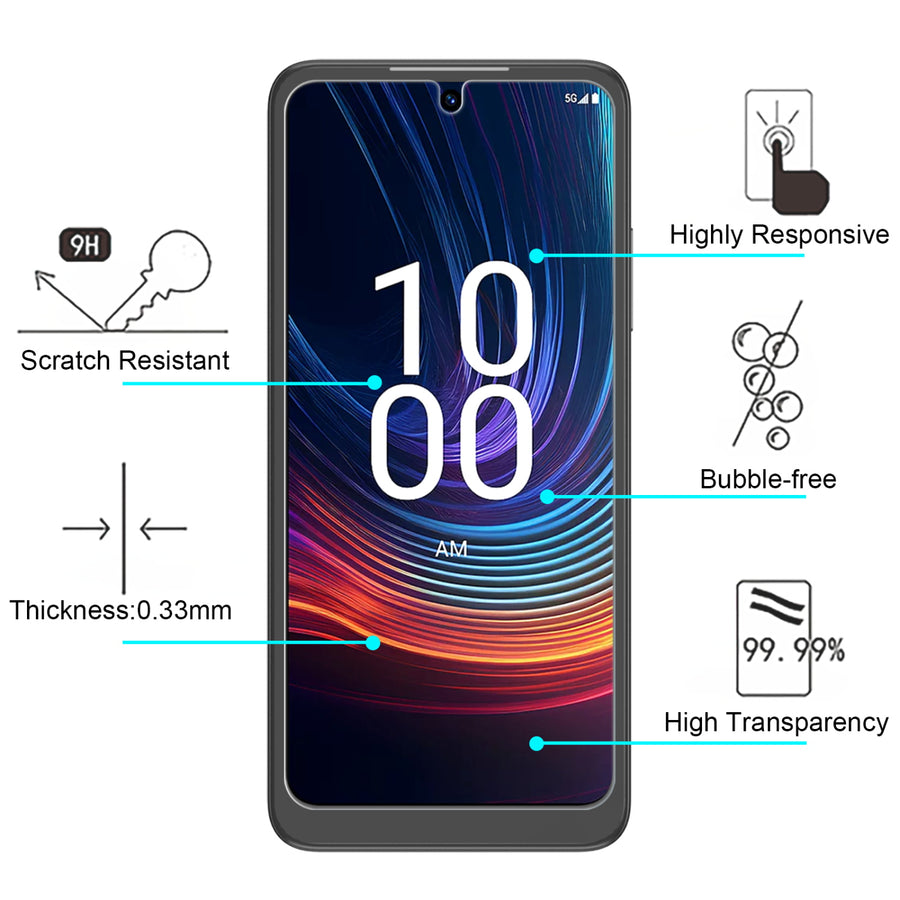echelon Tempered Glass Screen Protector (2.5D) for Boost Celero 5G Velocity - Clear - EBTC5GVESCN81-6.JPG
