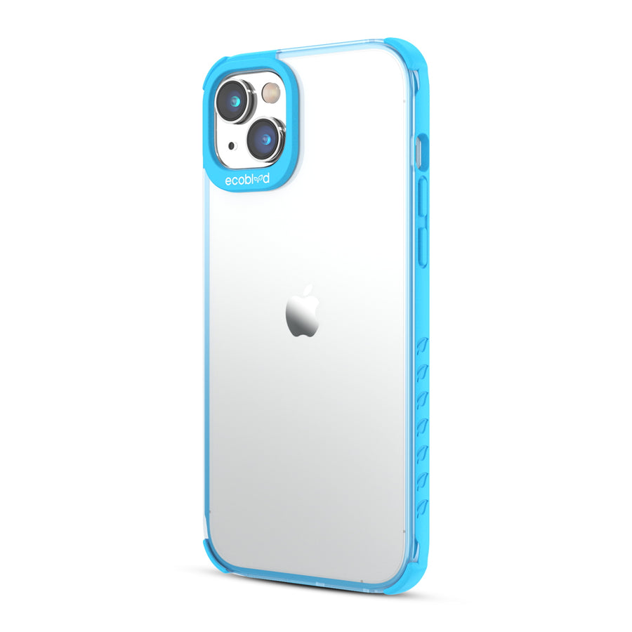 EcoBlvd Laguna Collection Case for Apple iPhone 14 Plus (6.7) - Cascade Blue (100% Compostable & Plant-Based) - ECO-LAG-IP14M-BL-4.jpg