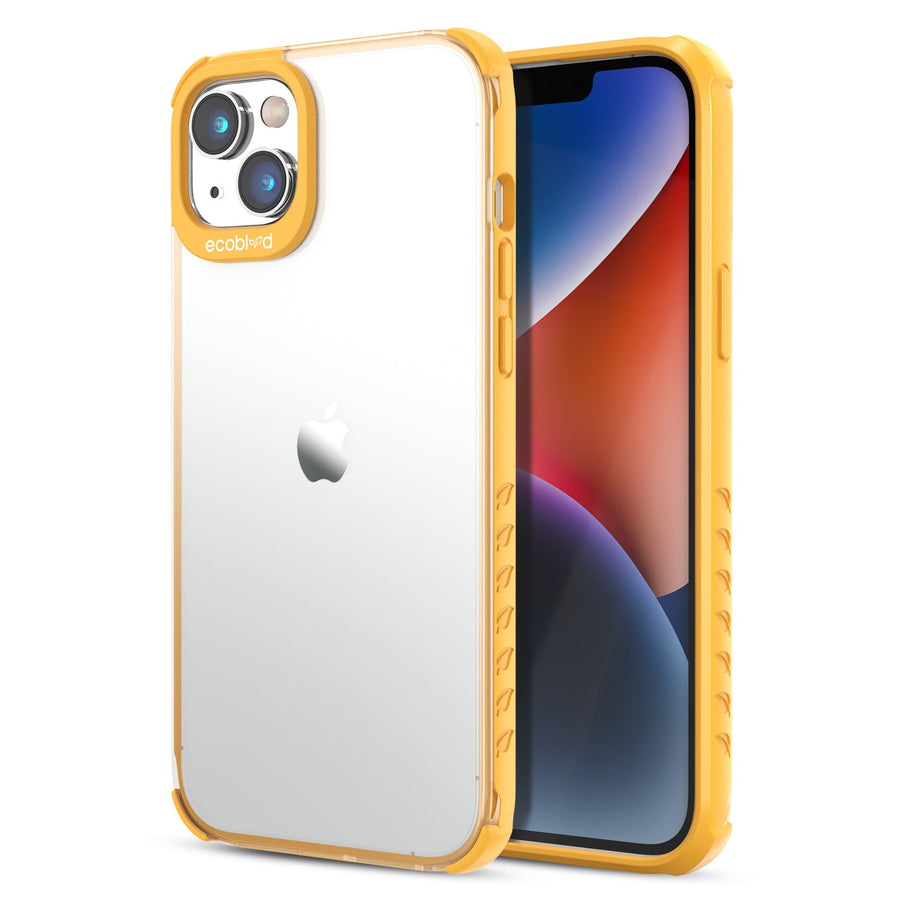 EcoBlvd Laguna Collection Case for Apple iPhone 14 Plus (6.7) - Illuminating Yellow (100% Compostable & Plant-Based)