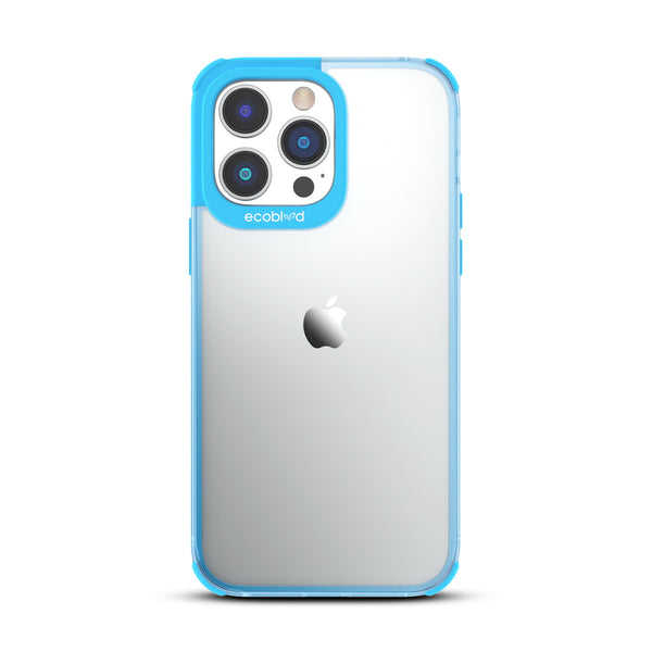 EcoBlvd Laguna Collection Case for Apple iPhone 14 Pro (6.1) - Cascade Blue (100% Compostable & Plant-Based) - ECO-LAG-IP14P-BL-2.jpg